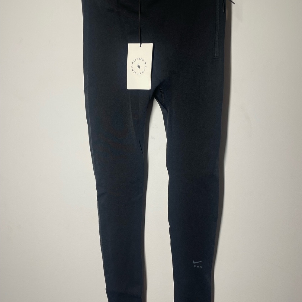 Nike x MMW High Waisted Mesh Black Leggings